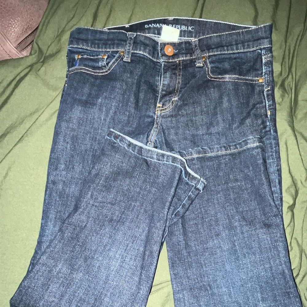 Banana Republic Women’s Jeans Size 26 Designer Denim Straight High Waist Y2k
